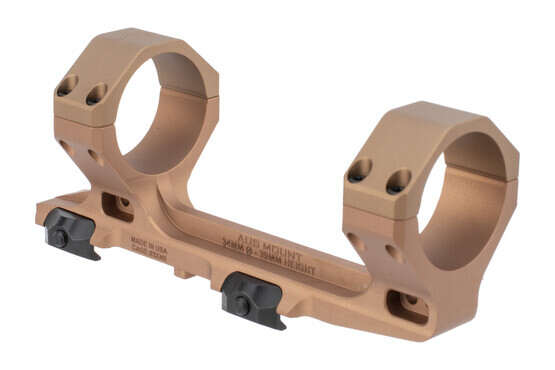 Reptilia Corp AUS Scope Mount in FDE for 34mm scope tubes